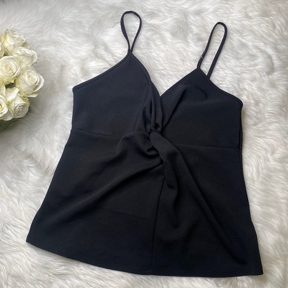 Express Tops - Express Blank Tie front Tank Size M